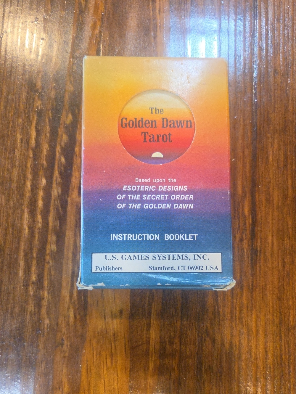 Vintage The Golden Dawn Tarot Deck 1978